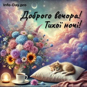 Доброго вечора! Тихої ночі!